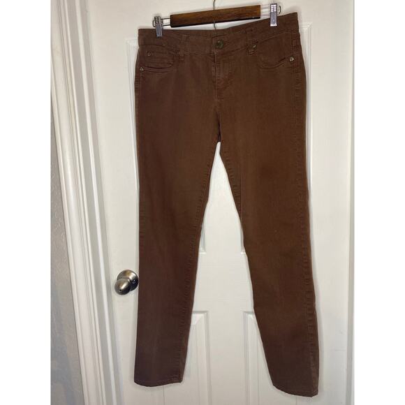 KUT from the Kloth Brown Straight  Pants Size 6 Fall Capsule - Picture 1 of 10